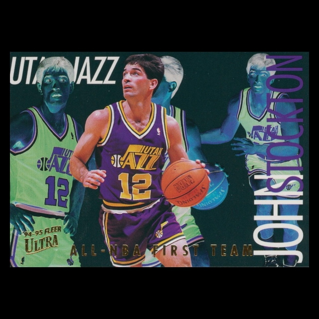 John Stockton 1994-95 Ultra All-NBA Jazz