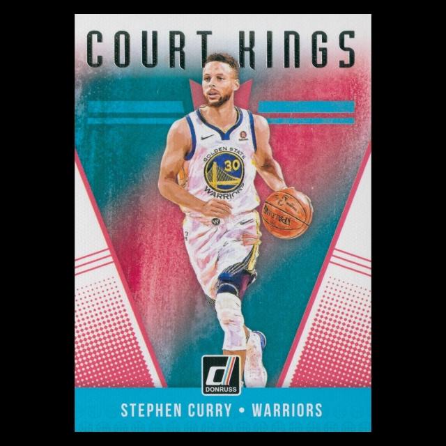 Stephen Curry 2018-19 Donruss Court Kings Warriors