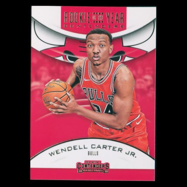 Wendell Carter Jr. 2018-19 Contenders Rookie of the Year Bulls