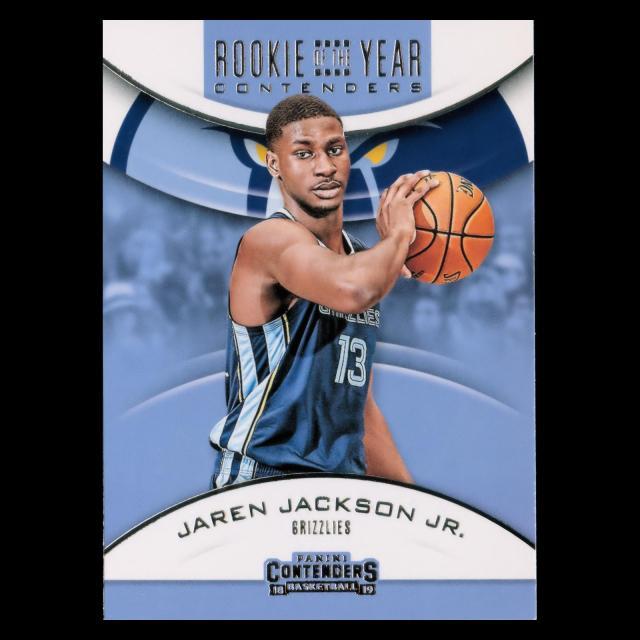 Jaren Jackson Jr. 2018-19 Contenders Rookie of the Year Grizzlies