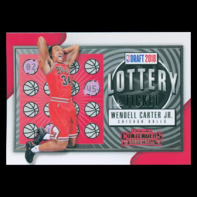 Wendell Carter Jr. 2018-19 Contenders Lottery Ticket Bulls