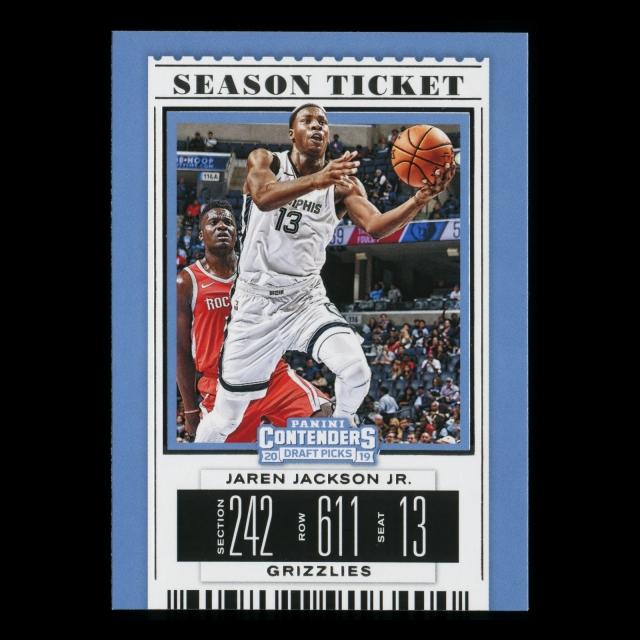 Jaren Jackson Jr. 2019 Contenders Draft Picks Season Ticket Grizzlies