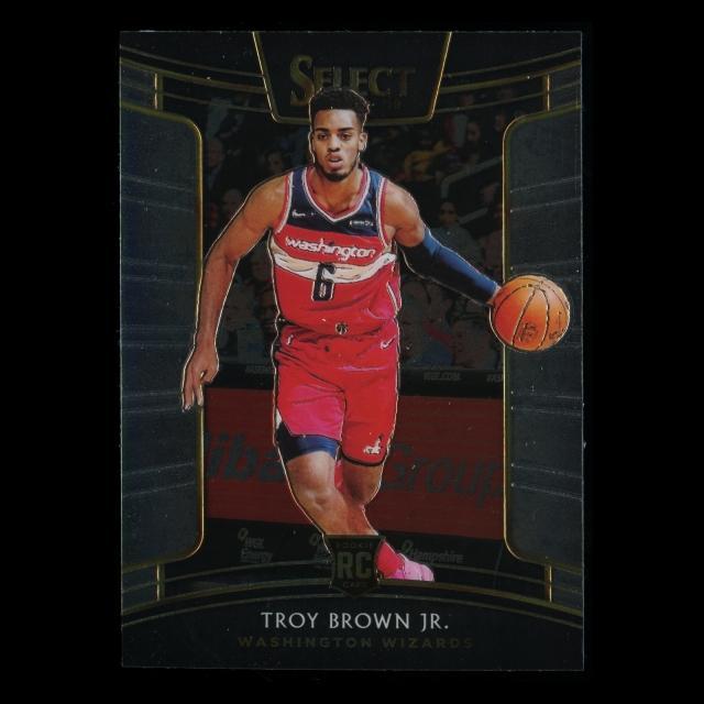 Troy Brown Jr. RC 2018-19 Select Rookie Wizards