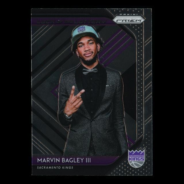Marvin Bagley III RC 2018-19 Prizm Luck of the Lottery Kings