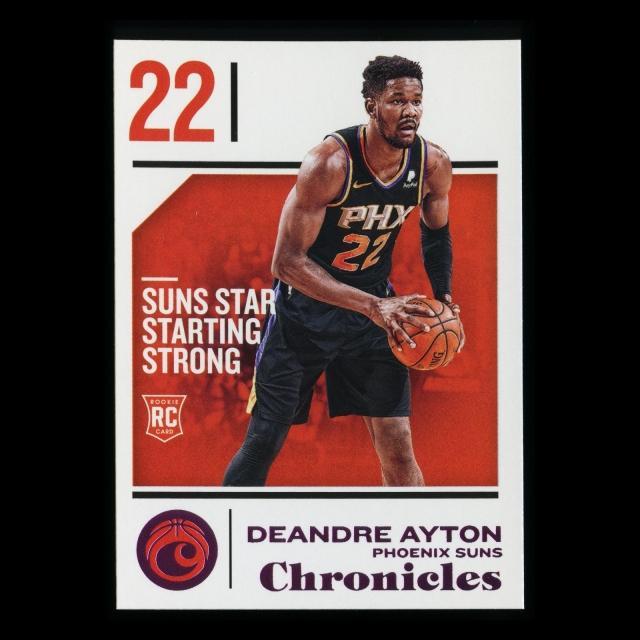 DeAndre Ayton RC 2018-19 Chronicles Rookie Suns