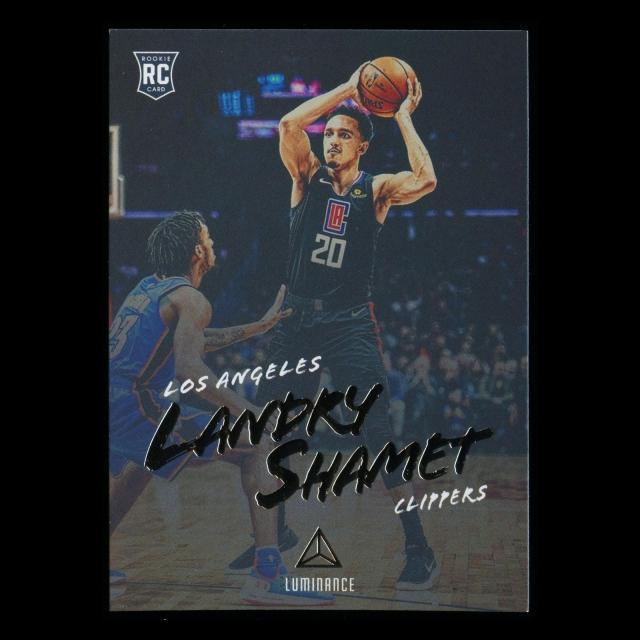 Landry Shamet RC 2018-19 Chronicles Luminance Rookie Clippers