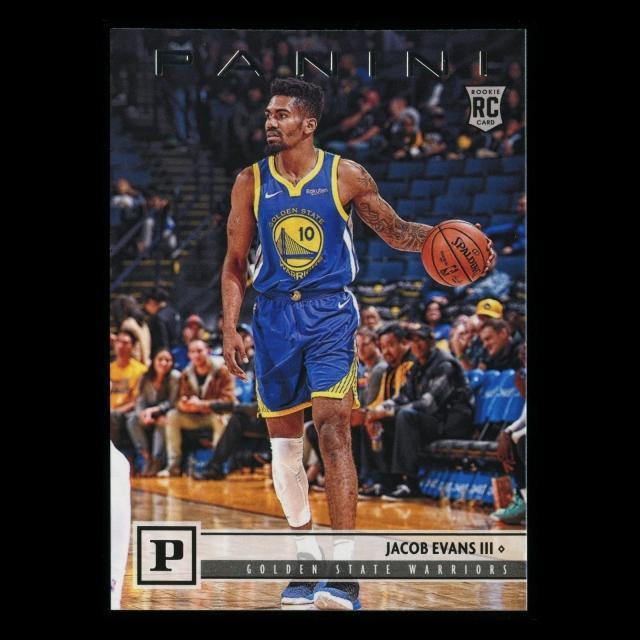 Jacob Evans III RC 2018-19 Chronicles Rookie Warriors