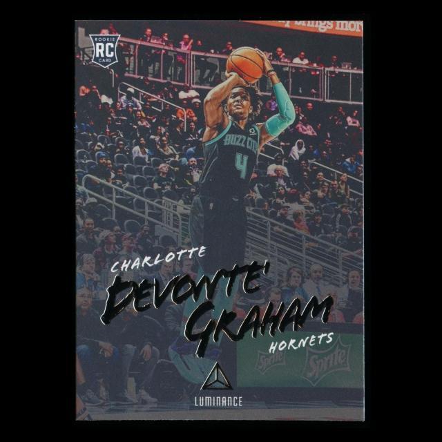 Devonte Graham RC 2018-19 Chronicles Luminance Rookie Hornets