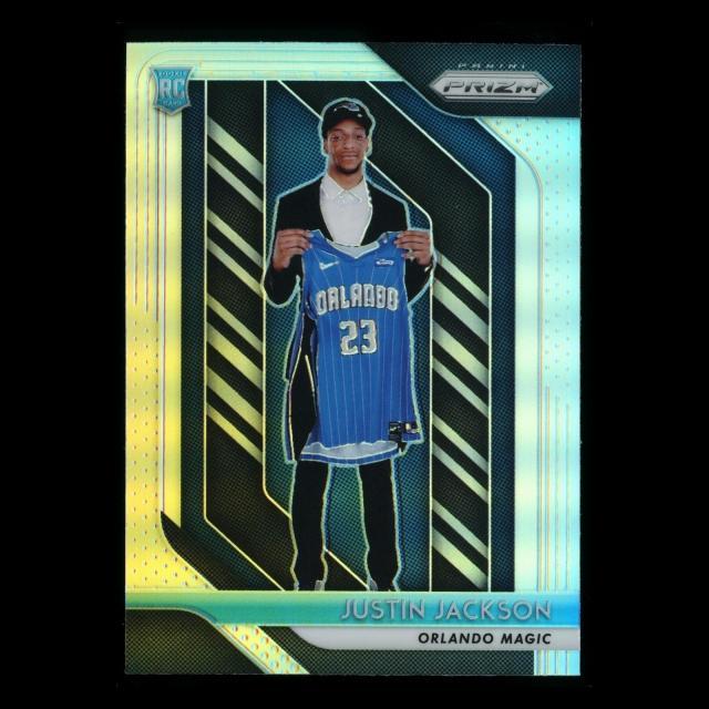 Justin Jackson RC 2018-19 Prizm Silver Rookie Magic