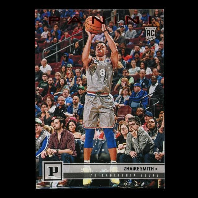 Zhaire Smith RC 2018-19 Chronicles Red Rookie 76ers
