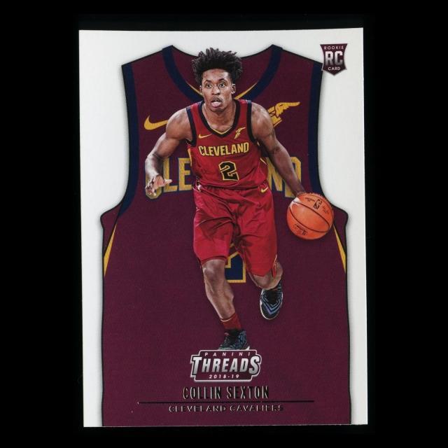 Collin Sexton RC 2018-19 Threads Icon Jersey Rookie Cavaliers