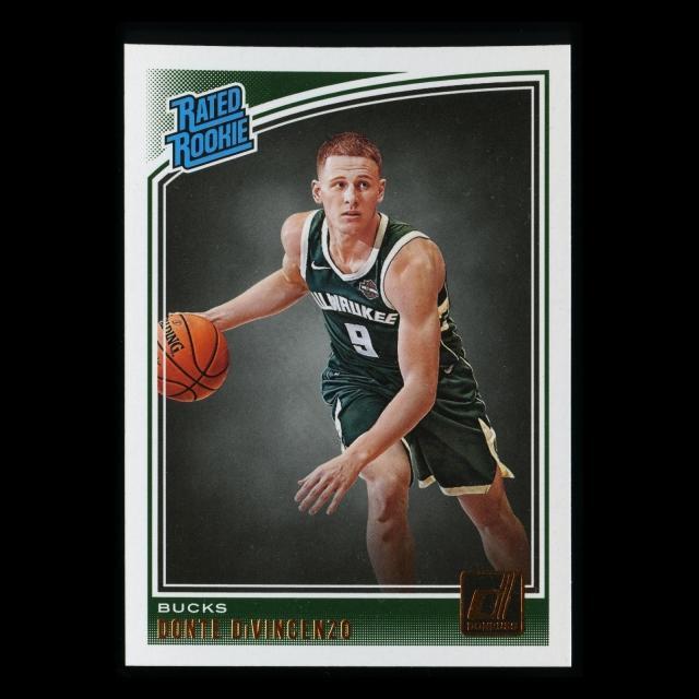 Donte DiVincenzo RR 2018-19 Donruss Rated Rookie Bucks