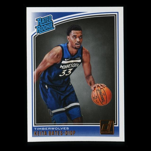 Keita Bates-Diop RR 2018-19 Donruss Rated Rookie Timberwolves