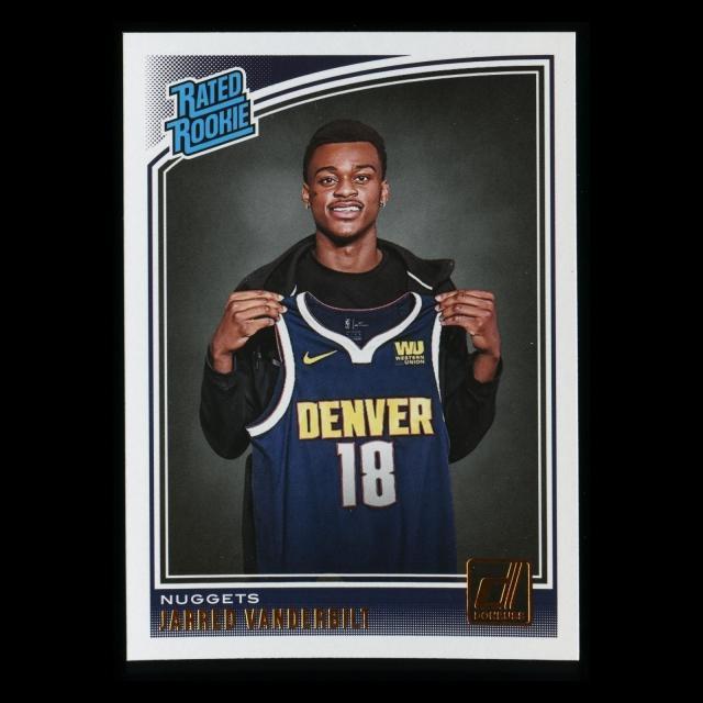 Jarred Vanderbilt RR 2018-19 Donruss Rated Rookie Nuggets