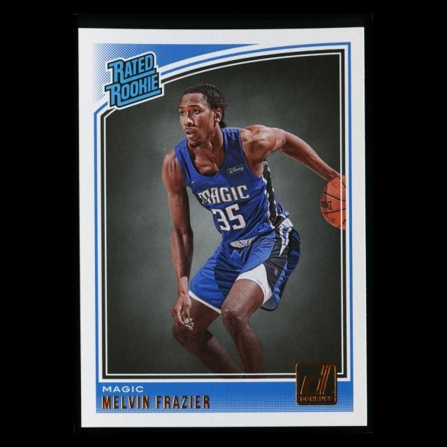 Melvin Frazier RR 2018-19 Donruss Rated Rookie Magic