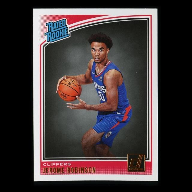 Jerome Robinson RR 2018-19 Donruss Rated Rookie Clippers
