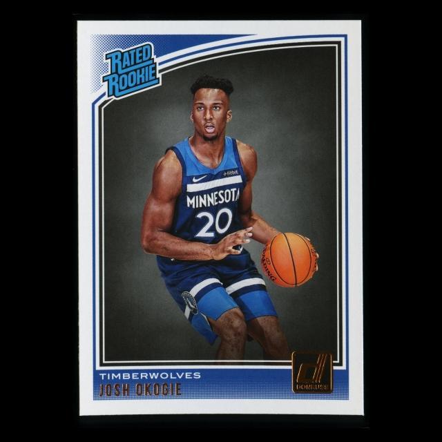 Josh Okogie RR 2018-19 Donruss Rated Rookie Timberwolves