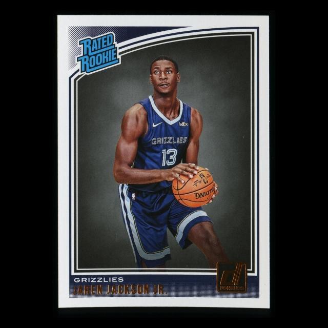 Jaren Jackson Jr. RR 2018-19 Donruss Rated Rookie Grizzlies