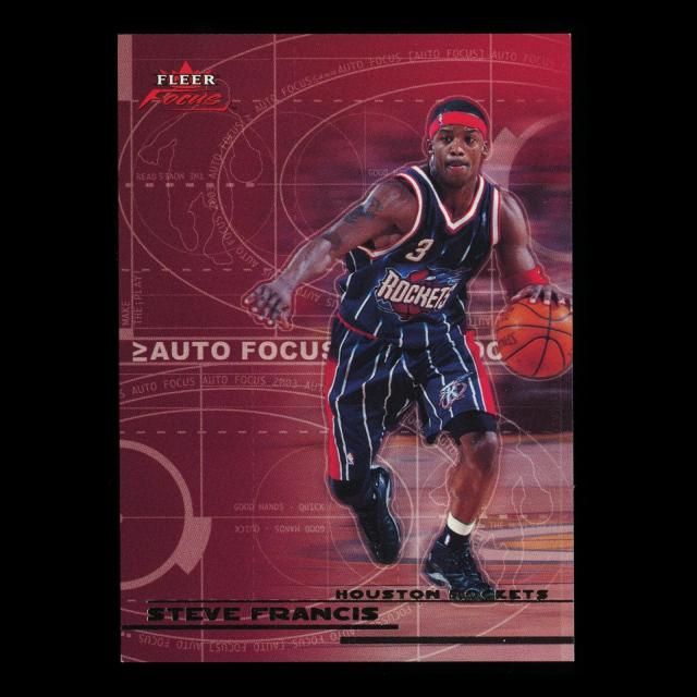 Steve Francis 2003-04 Fleer Focus Auto Focus Rockets 146/250