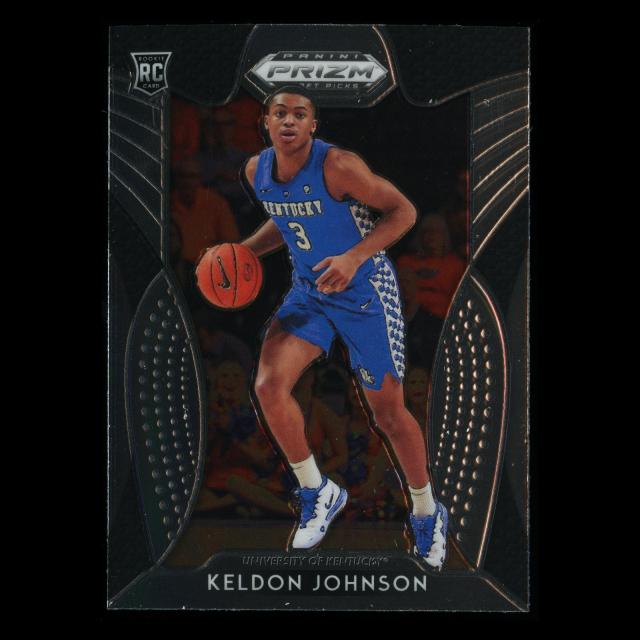 Keldon Johnson RC 2019-20 Prizm Draft Picks Rookie Wildcats | Spurs