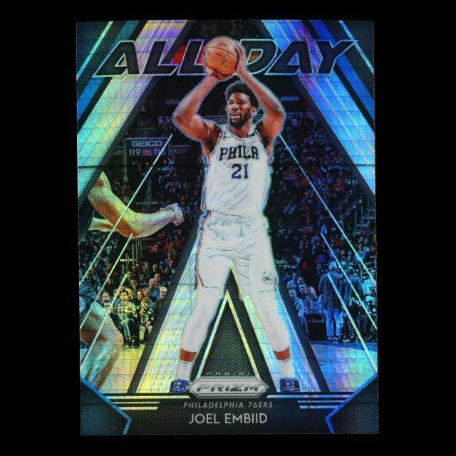 Joel Embiid 2018-19 Prizm Hyper All Day 76ers