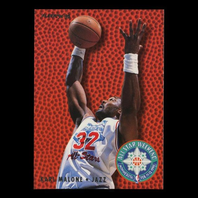 Karl Malone 1994-95 Fleer Minnesota All-Star Weekend Jazz