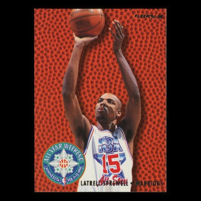 Latrell Sprewell 1994-95 Fleer Minnesota All-Star Weekend Warriors