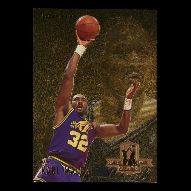 Karl Malone 1994-95 Fleer Career Achievement Jazz