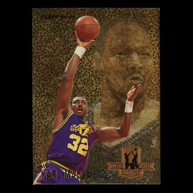 Karl Malone 1994-95 Fleer Career Achievement Jazz