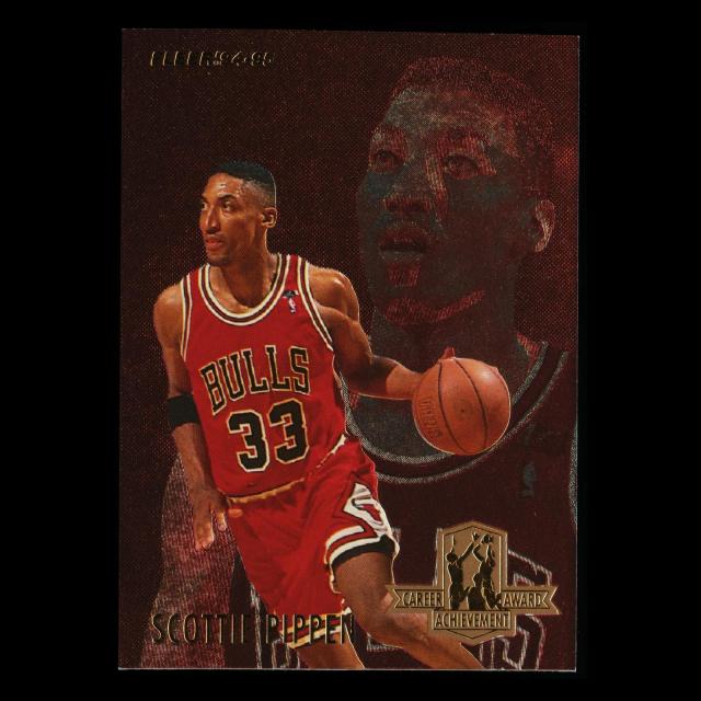 Scottie Pippen 1994-95 Fleer Career Achievement Bull