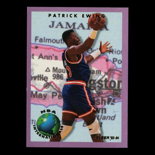 Patrick Ewing 1993-94 Fleer Internationals Knicks