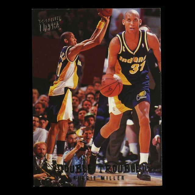 Reggie Miller 1994-95 Ultra Double Trouble Pacers