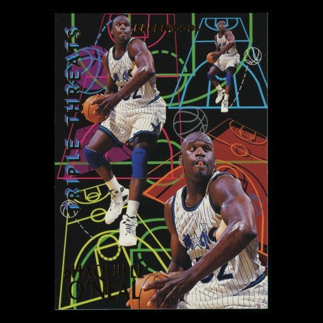 Shaquille O'Neal 1994-95 Fleer Triple Threats Magic