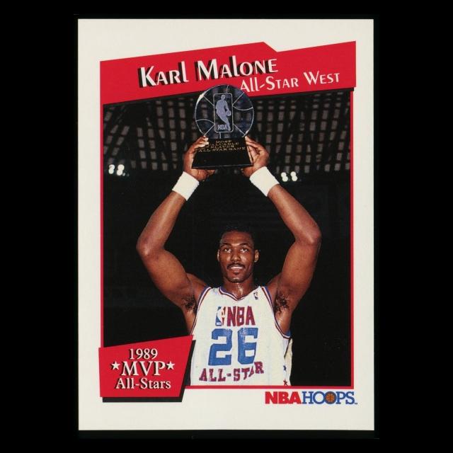 Karl Malone 1991-92 Hoops MVP All-Stars Jazz