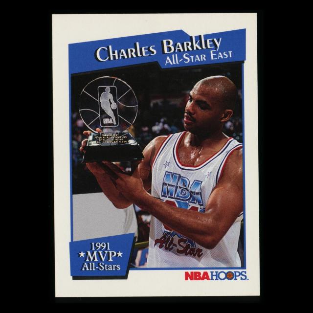 Charles Barkley 1991-92 Hoops MVP All-Stars 76ers
