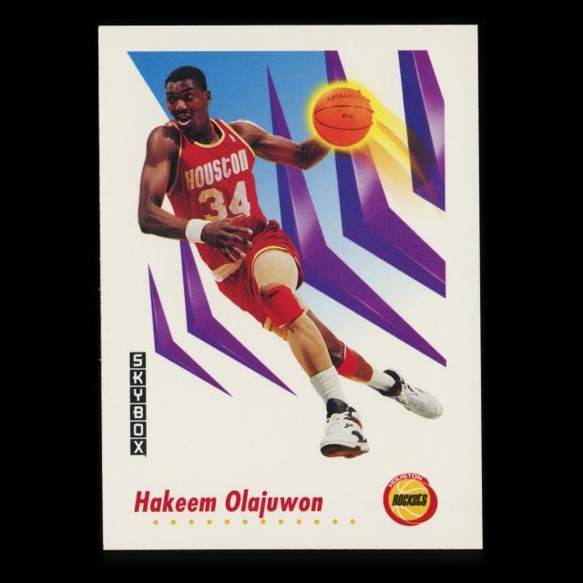 Hakeem Olajuwon 1991-92 Skybox Rockets
