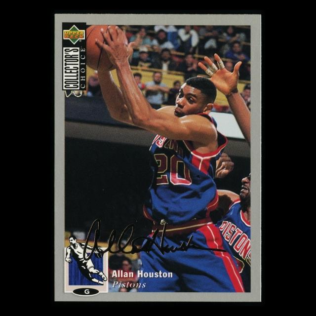 Allan Houston 1994-95 UD Collector's Choice Pistons