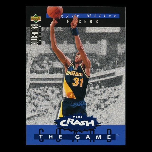 Reggie Miller 1994-95 UD Collector's Choice You Crash the Game Pacers