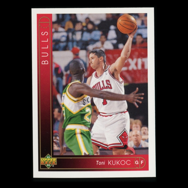 Toni Kukoc 1993-94 Upper Deck Bulls