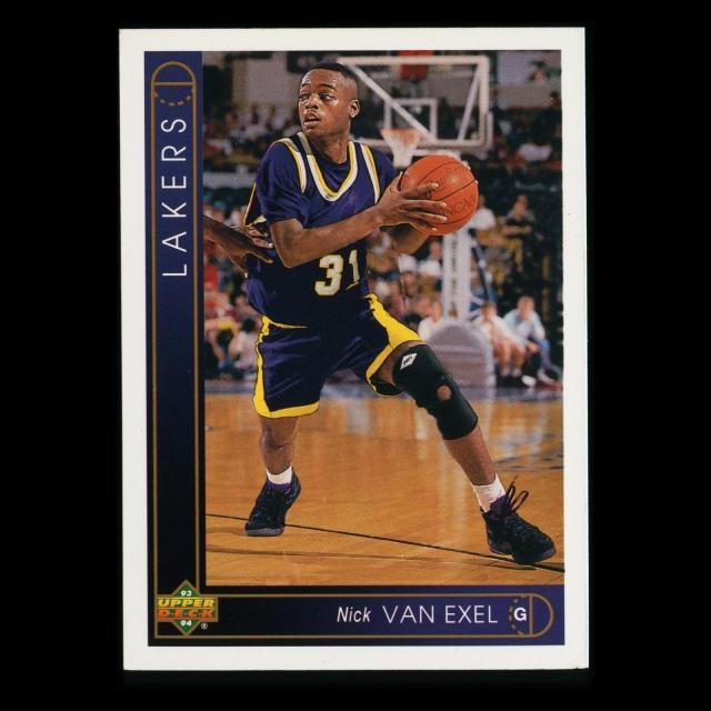 Nick Van Exel 1993-94 Upper Deck Rookie Lakers