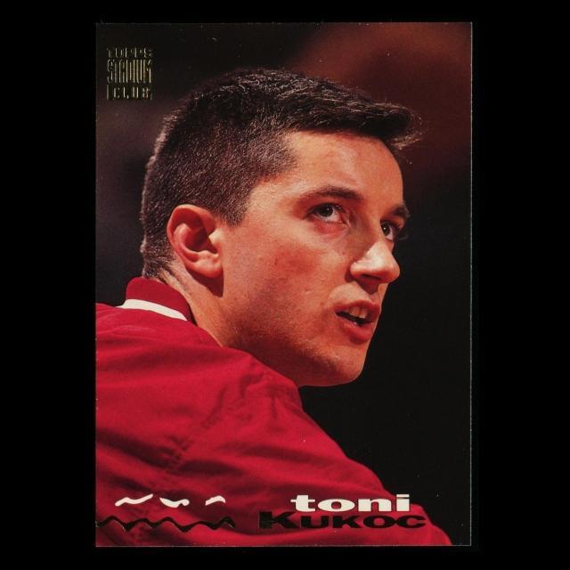 Toni Kukoc 1993-94 Topps Stadium Club Bulls
