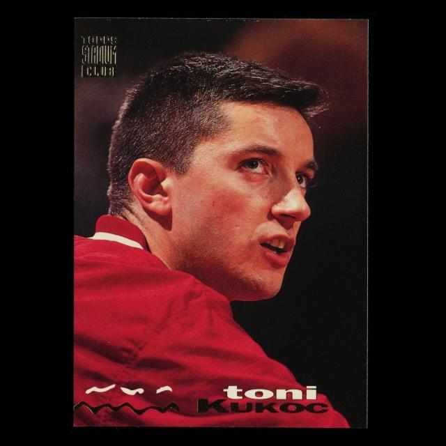 Toni Kukoc 1993-94 Topps Stadium Club Bulls