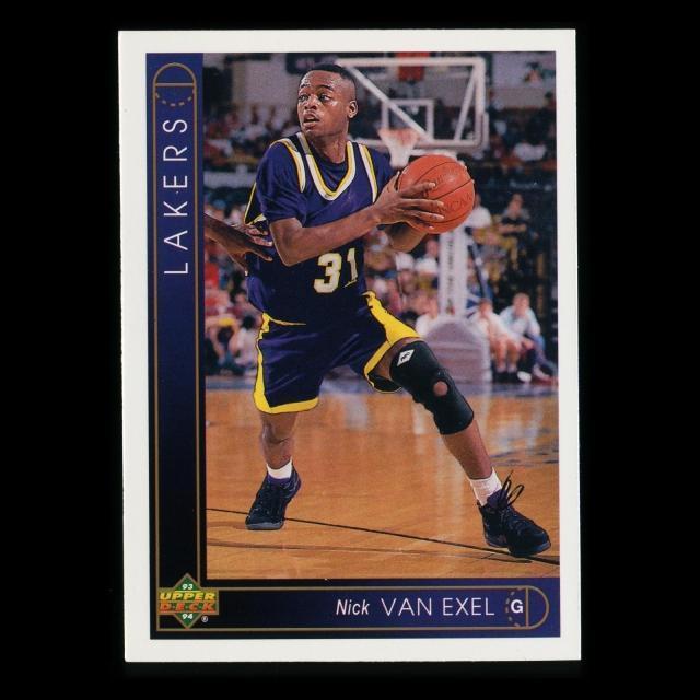 Nick Van Exel 1993-94 Upper Deck Rookie Lakers