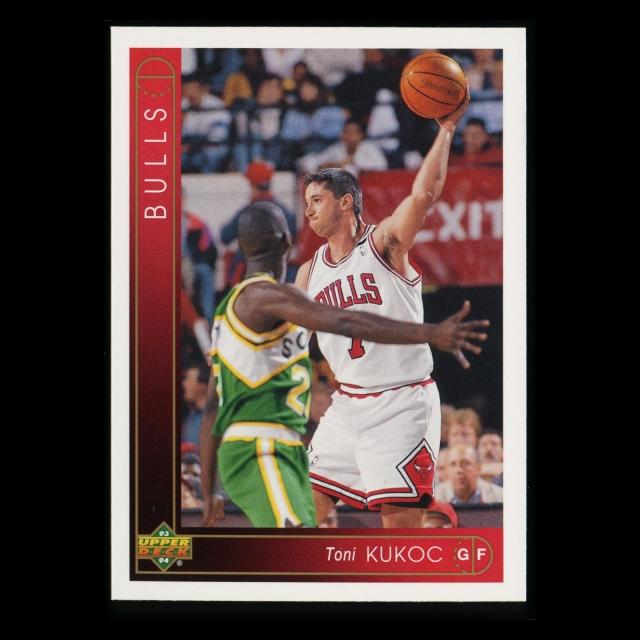 Toni Kukoc 1993-94 Upper Deck Bulls