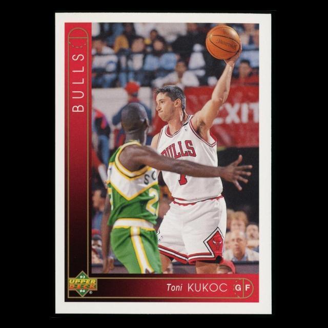 Toni Kukoc 1993-94 Upper Deck Bulls