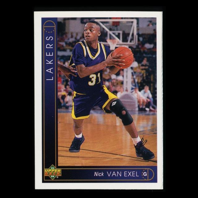Nick Van Exel 1993-94 Upper Deck Rookie Lakers