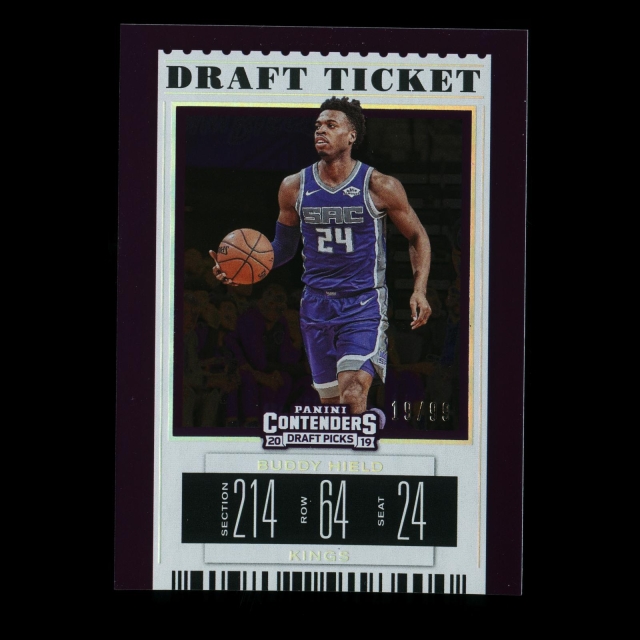 Buddy Hield 2019-20 Contenders Draft Picks Draft Ticket Kings 19/99