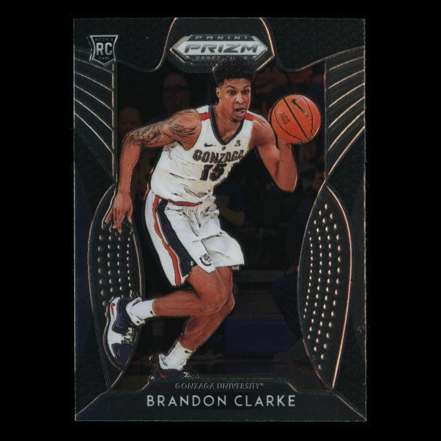 Brandon Clarke RC 2019-20 Prizm Draft Picks Rookie Bulldogs | Grizzlies