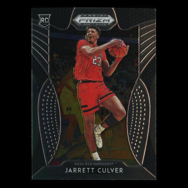 Jarrett Culver RC 2019-20 Prizm Draft Picks Rookie Red Raiders | Timberwolves