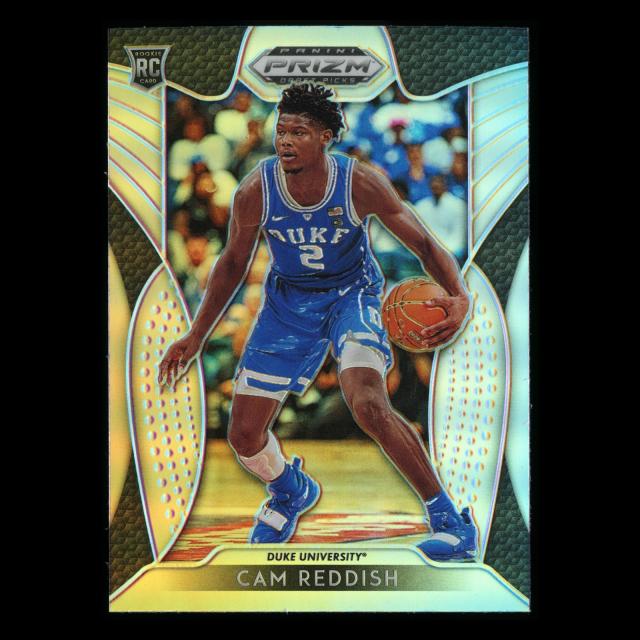 Cam Reddish RC 2019-20 Prizm Draft Picks Silver Rookie Blue Devils | Hawks